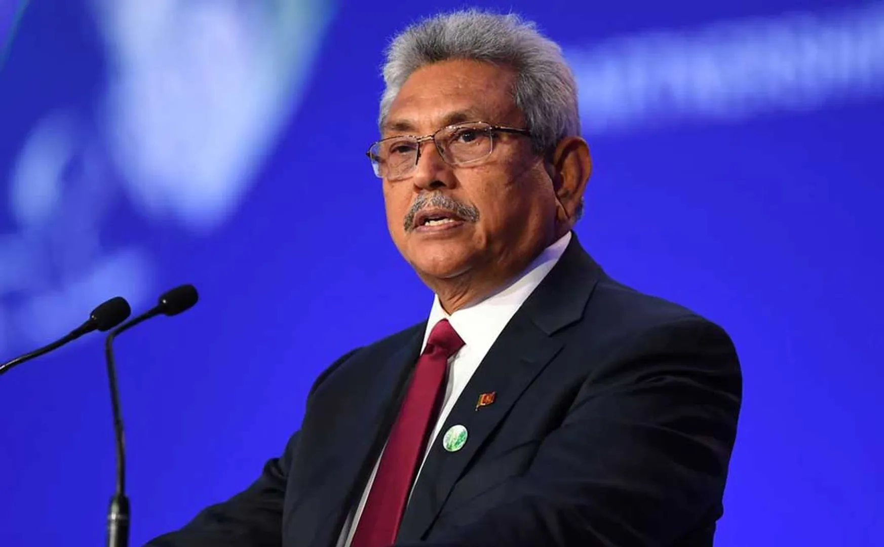 SRILANKA FORMER PRESIDENT gotabaya rajapaksa IN SINGAPORE 